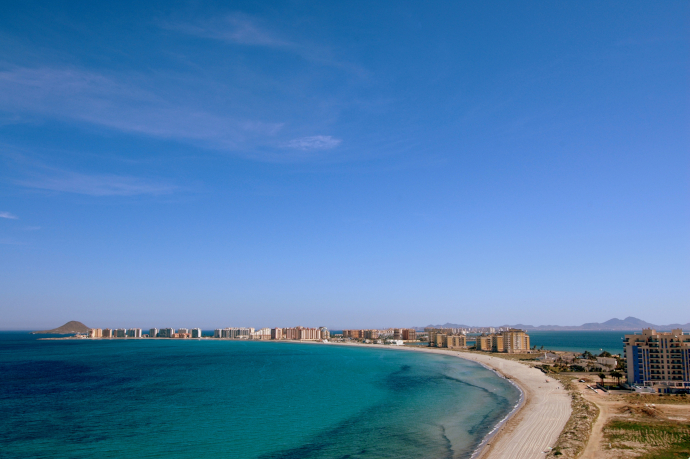 La Manga del Mar Menor is a popular tourist spot, do not miss it!